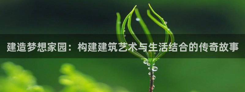 富联娱乐首页登录不了了：建造梦想家园：构建建筑艺术与生活结合的传奇故事