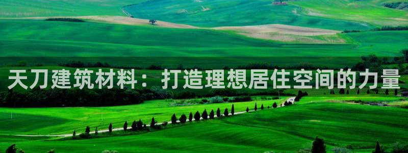 富联娱乐官方网站首页下载：天刀建筑材料：打造理想居住空间的力量