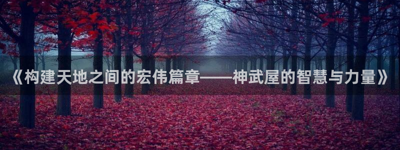 富联娱乐官方网站下载手机版：《构建天地之间的宏伟篇章——神武屋的智慧与力量》