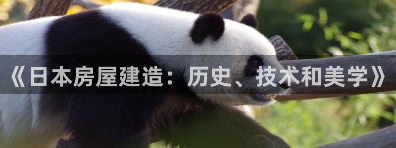 富联娱乐女团排名第几名：《日本房屋建造：历史、技术和美学》