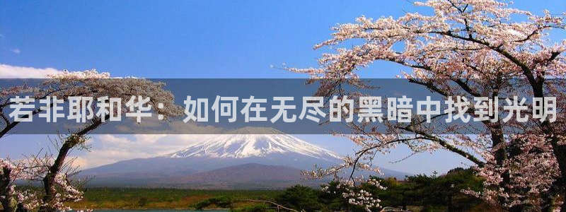 富联娱乐总裁简介：若非耶和华：如何在无尽的黑暗中找到光明