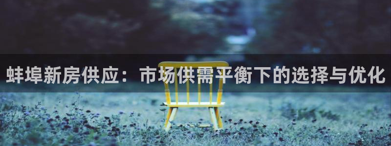 富联娱乐主管终判官333OO：蚌埠新房供应：市场供需平衡下的选择与优化